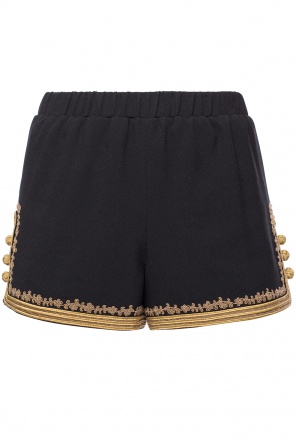 Embroidered shorts, zdjęcie 1 Embroidered shorts od Saint Laurent